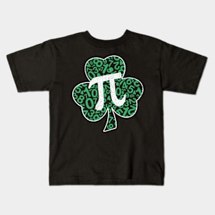 Happy Pi Day Saint Patricks Day Nerd Math Student Teacher Kids T-Shirt